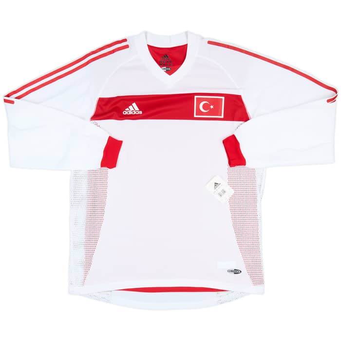 2002-04 Turkey Player Issue Away L/S Shirt (L)
