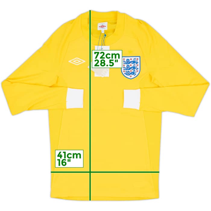 2010-11 England GK Shirt (XS)