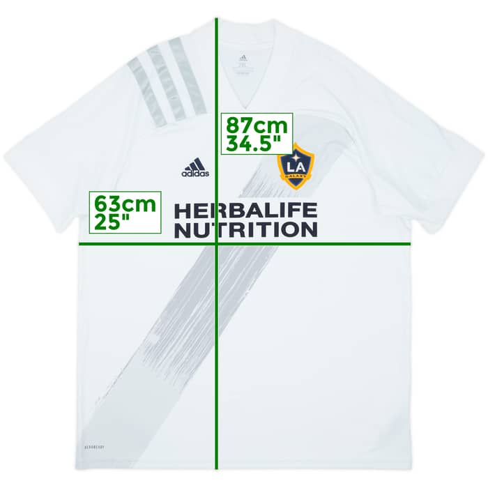 2020-21 LA Galaxy Home Shirt - 6/10 - (XXL)