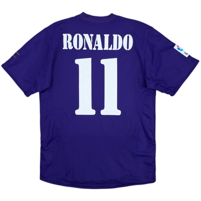 2002-03 Real Madrid Centenary Third Shirt Ronaldo #11 (M)