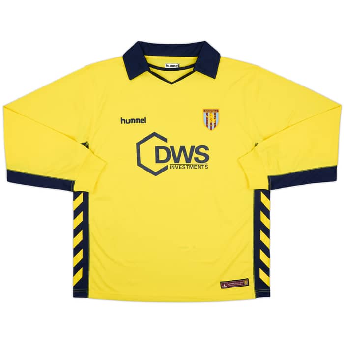 2005-06 Aston Villa Away L/S Shirt Baros #10 - 7/10 - (L)