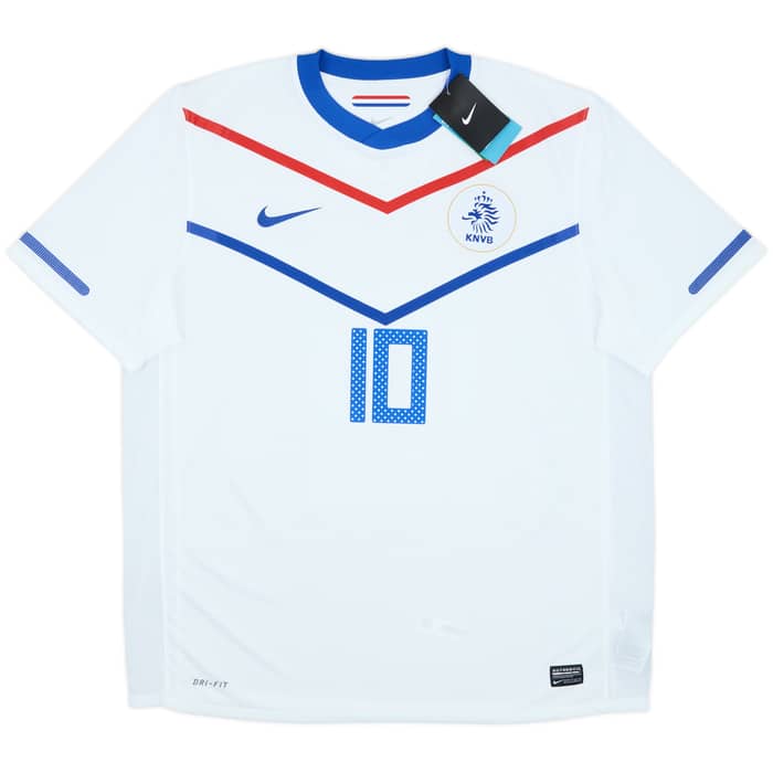 2010-11 Netherlands Away Shirt Sneijder #10 (XL)
