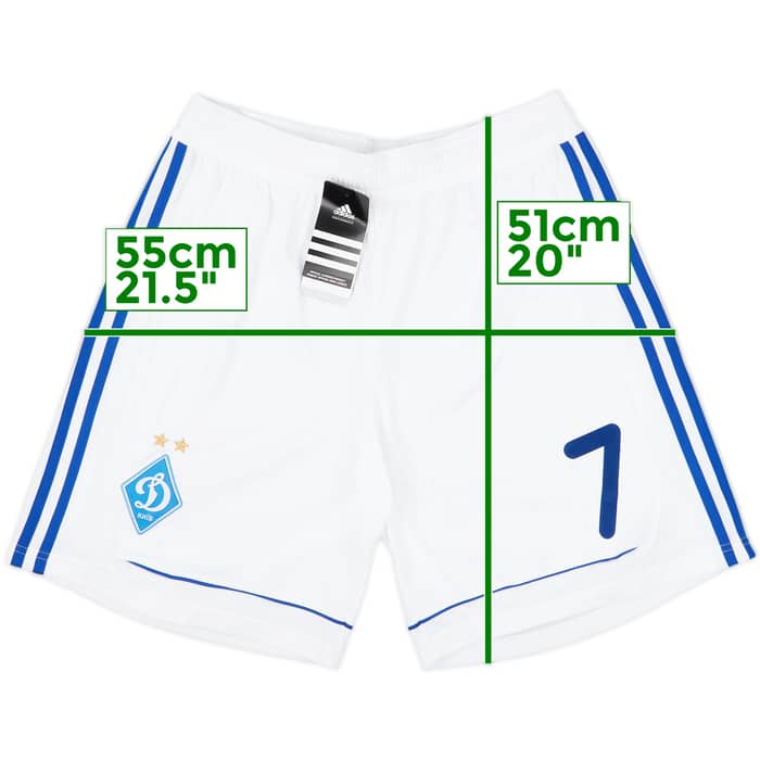 2011-12 Dynamo Kyiv Home Shorts #7 (L)