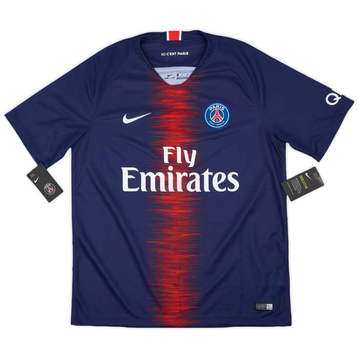 2018-19 Paris Saint-Germain Home Shirt Mbappe #7 (L)