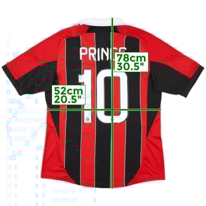 2012-13 AC Milan Home Shirt Prince #10 (L)