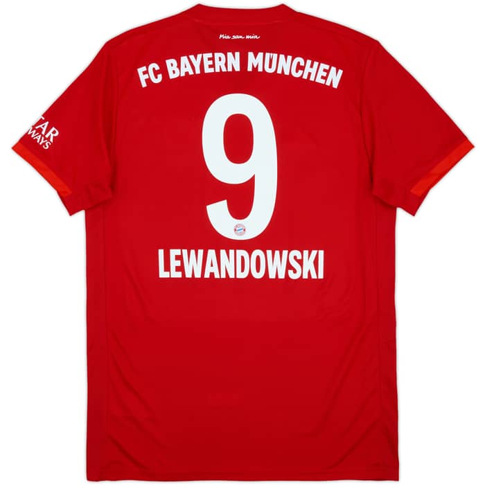 2019-20 Bayern Munich Home Shirt Lewandowski #9 (M)