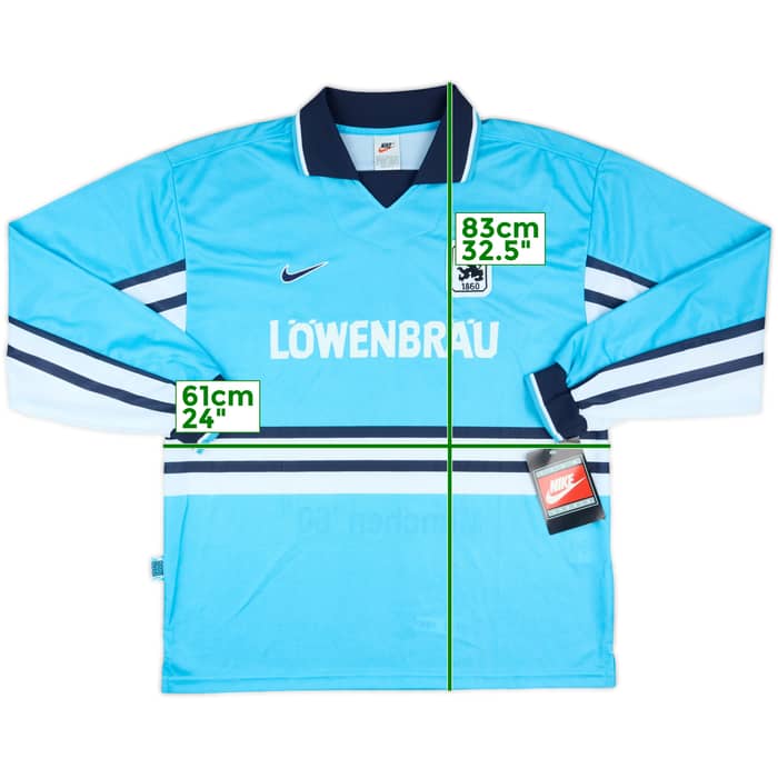 1997-98 1860 Munich Player Issue Home L/S Shirt (XL)