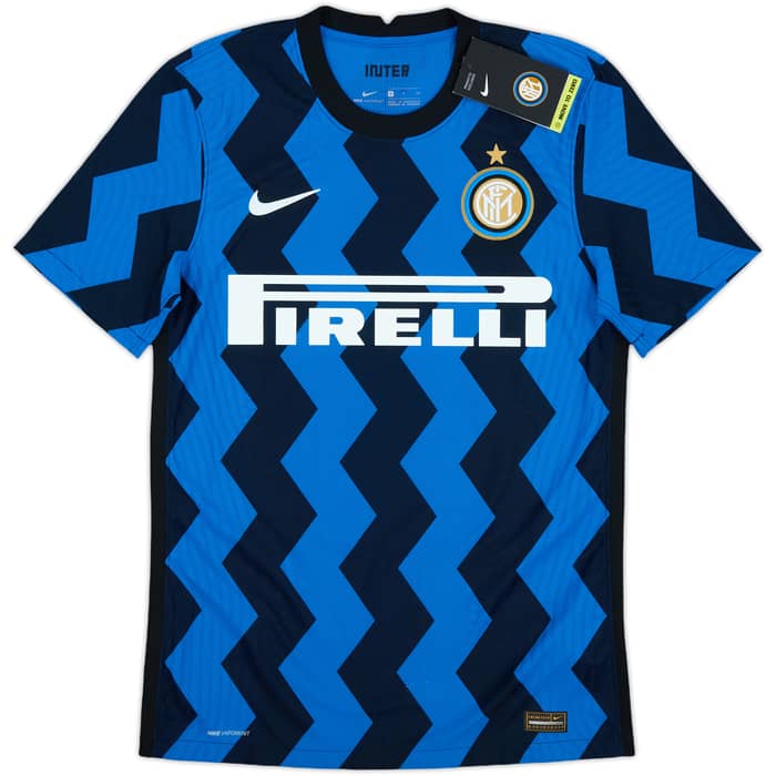 2020-21 Inter Milan Authentic Home Shirt Lukaku #9 (S)