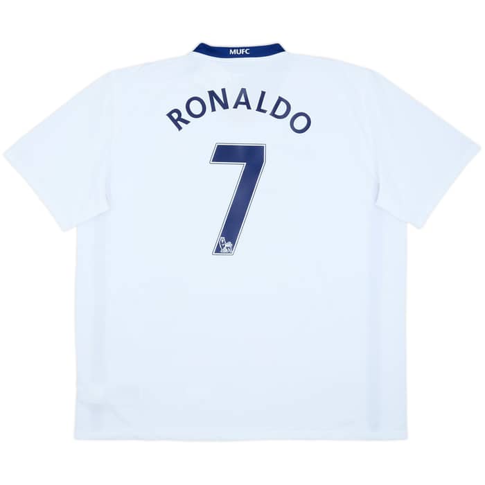 2008-10 Manchester United Away Shirt Ronaldo #7 (XXL)