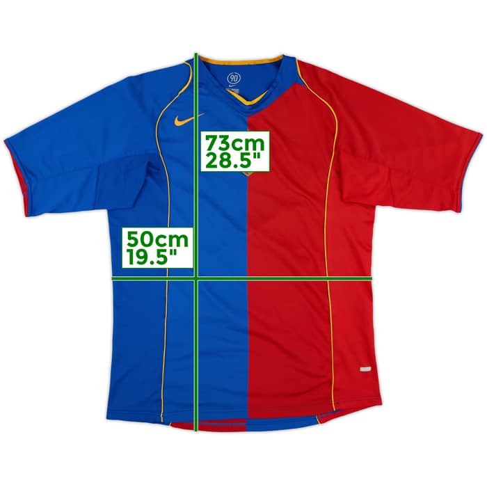 2004-05 FC Basel Home Shirt - 6/10 - (L)