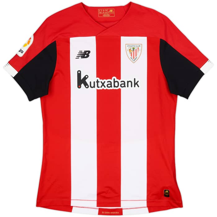 2019-20 Athletic Bilbao Authentic Home Shirt - 9/10 - (XL)