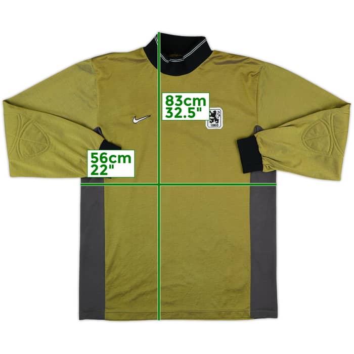 2000-01 1860 Munich Player Issue GK Shirt - 8/10 - (M)