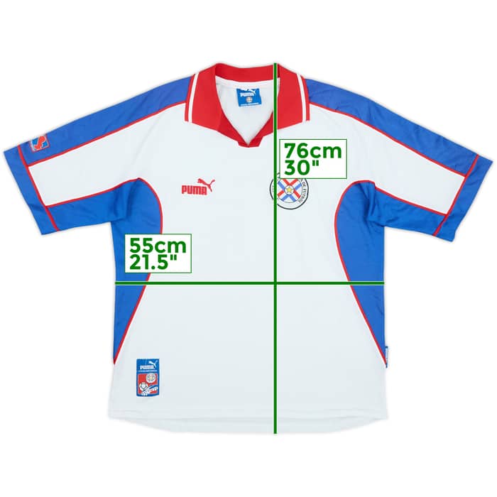1999-00 Paraguay Away Shirt - 7/10 - (L)