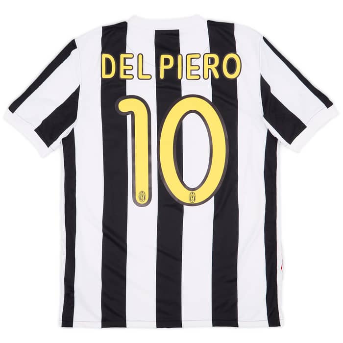 2009-10 Juventus Home Shirt Del Piero #10 - 8/10 - (S)