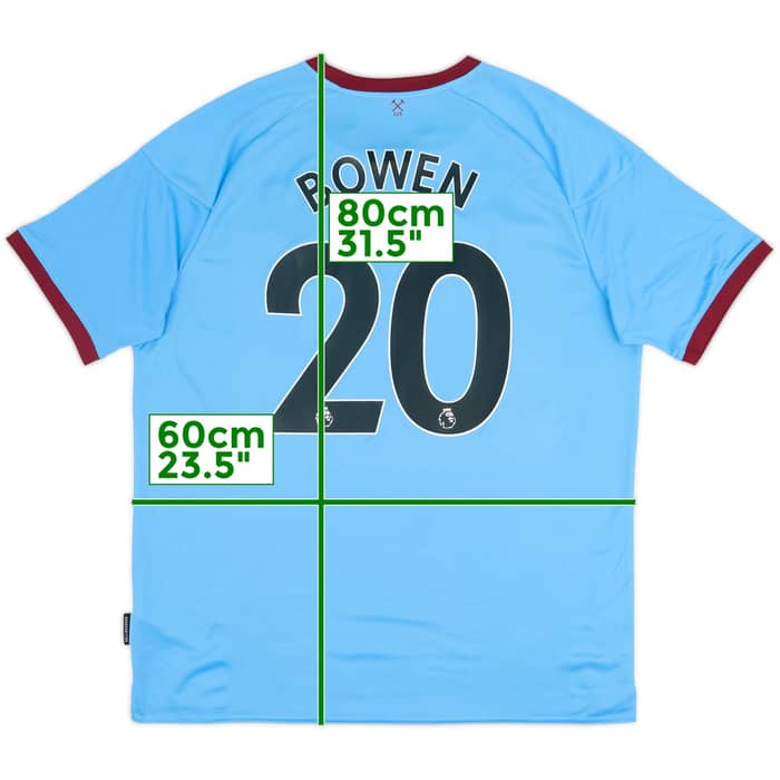 2020-21 West Ham Away Shirt Bowen #20 - 9/10 - (XXL)