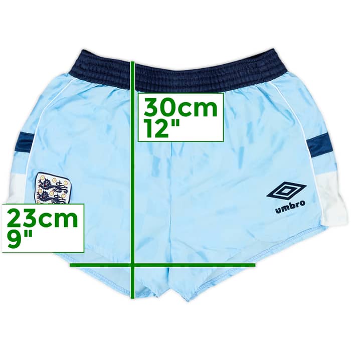 1987-89 England Third Shorts - 8/10 - (S.Boys)