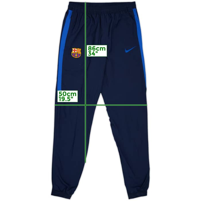 2016-17 Barcelona Nike Track Pants/Bottoms - 8/10 - (M)