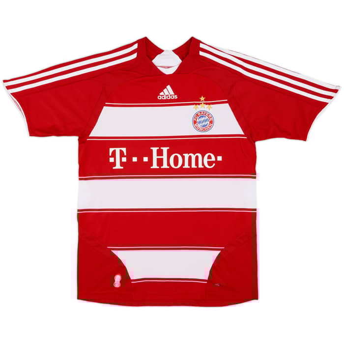 2008-09 Bayern Munich Home Shirt Ribery #7 - 8/10 - (XL.Boys)