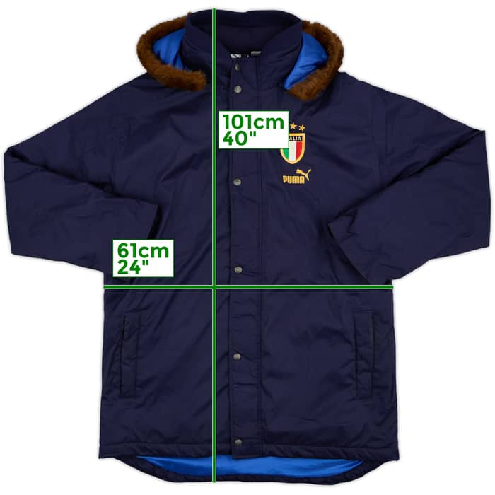 2004-06 Italy Puma Padded Bench Coat - 8/10 - (L)