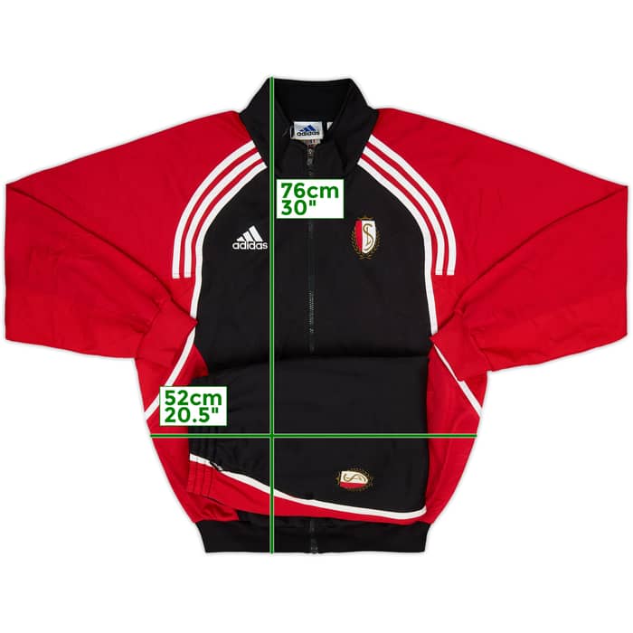 2000-01 Standard Liege adidas Tracksuit - 8/10 - (M)