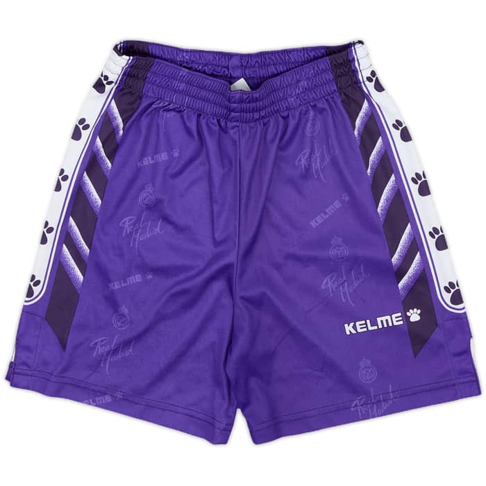 1994-96 Real Madrid Away Full Kit Laudrup #10 - 7/10 - (S.Boys)