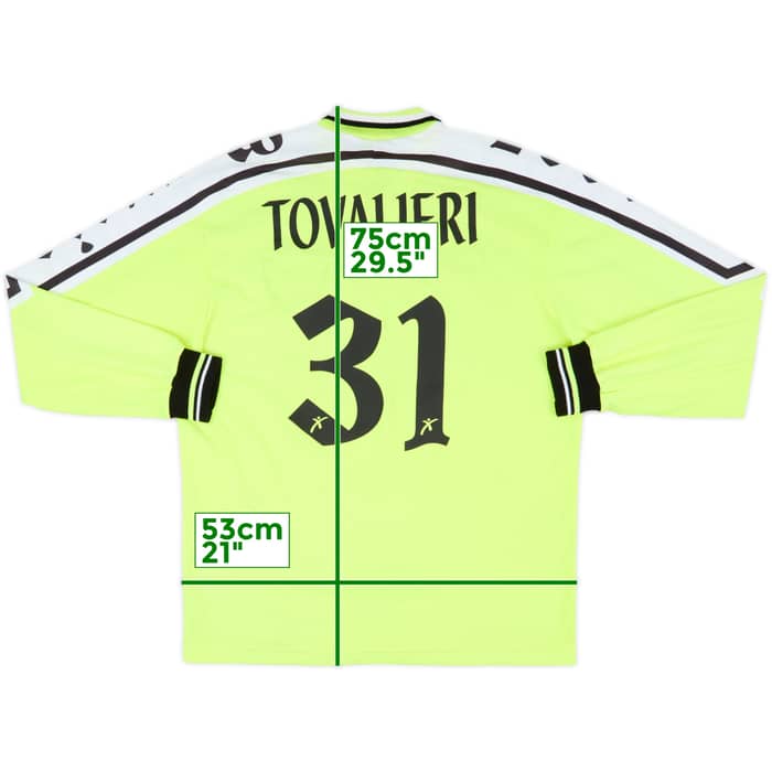 1997-98 Perugia Third L/S Shirt Tovalieri #31 - 9/10 - (M)