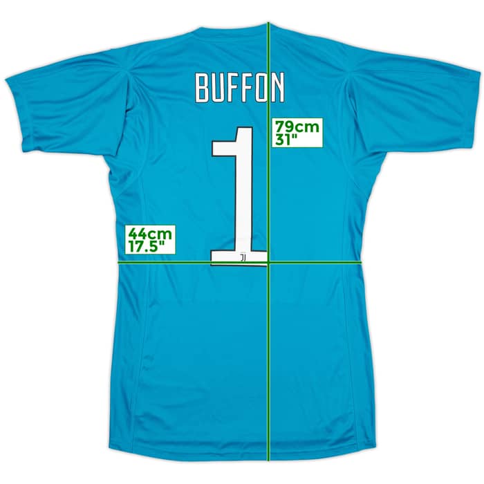 2017-18 Juventus GK S/S Shirt Buffon #1 (S)