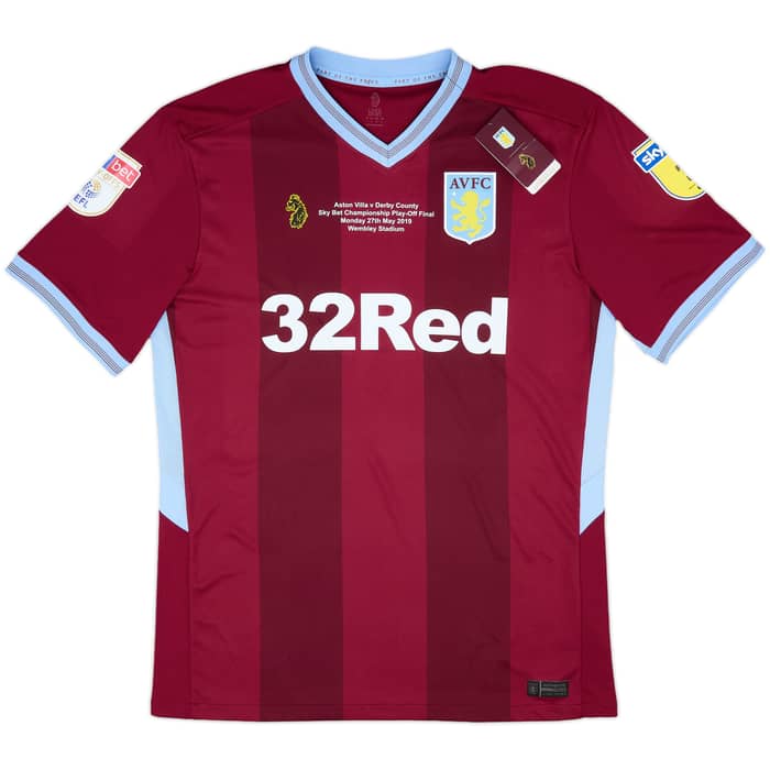 2018-19 Aston Villa Home Shirt Grealish #10 (L)