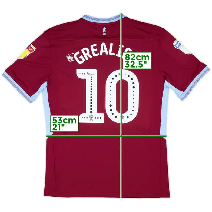2018-19 Aston Villa Home Shirt Grealish #10 (L)