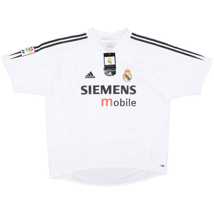 2004-05 Real Madrid Home Shirt Beckham #23 (XL)