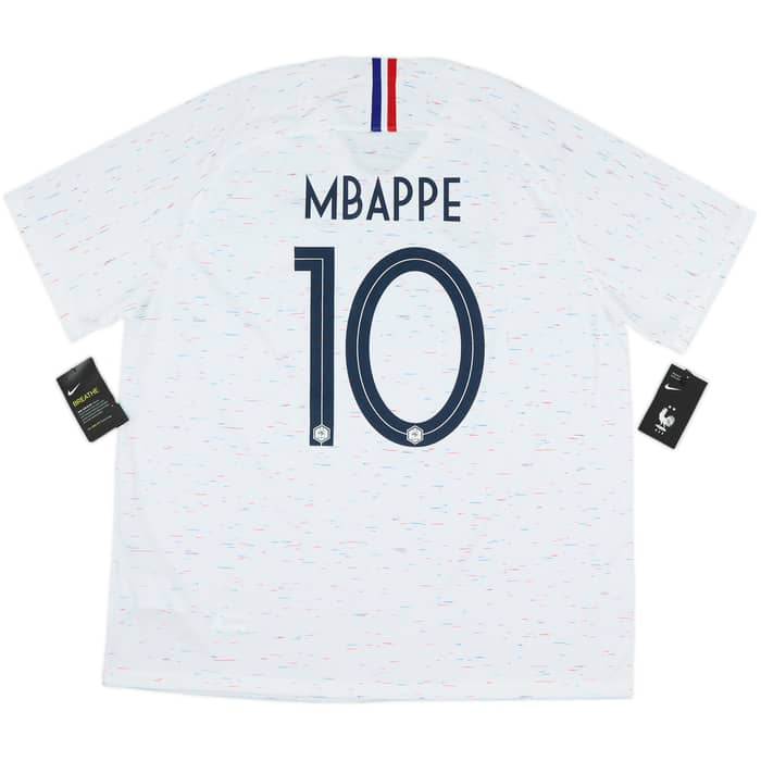 2018 France Away Shirt Mbappe #10 (XXL)