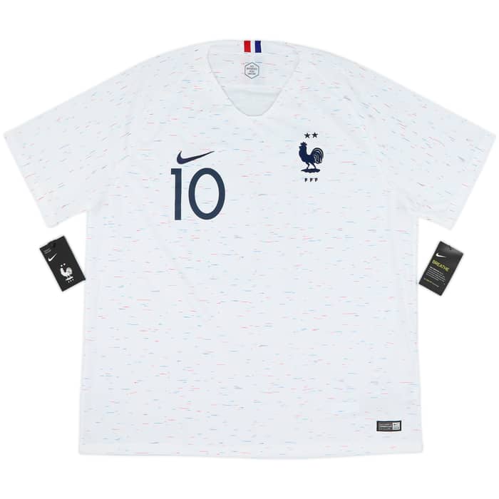 2018 France Away Shirt Mbappe #10 (XXL)