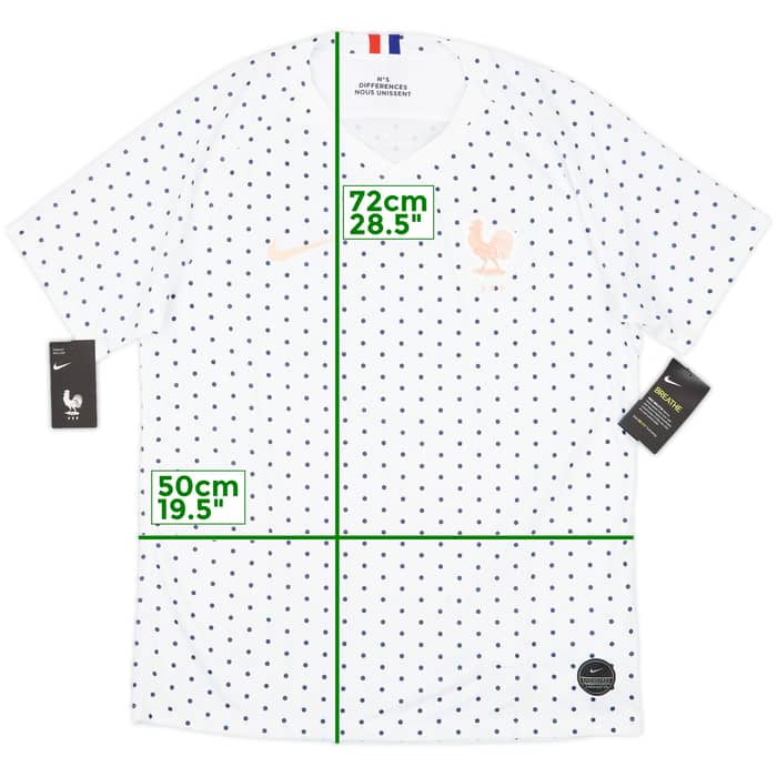 2019-20 France Women's Away Shirt (Men's L)