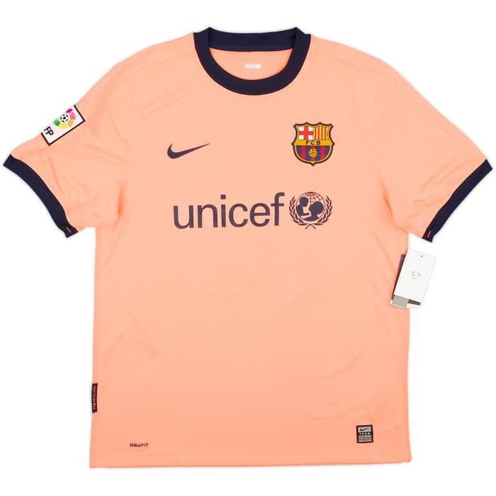 2009-10 Barcelona Away Shirt Messi #10 (M)