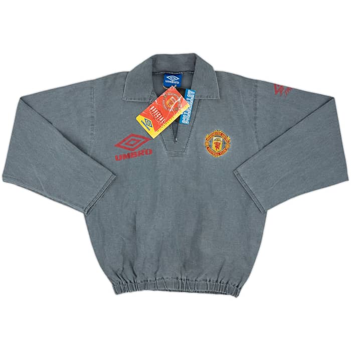 1992-93 Manchester United Umbro Drill Top (S)