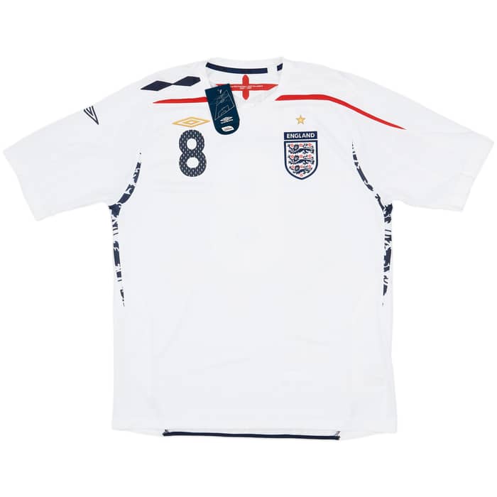 2007-09 England Home Shirt Lampard #8 (XL)
