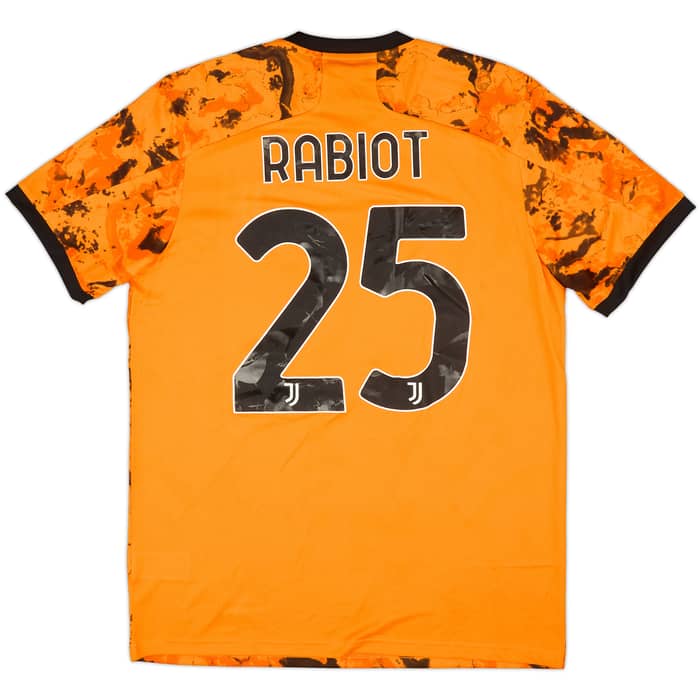 2020-21 Juventus Third Shirt Rabiot #25 (L)