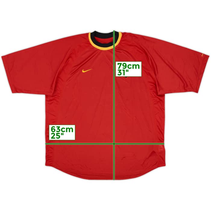 2000-02 Belgium Home Shirt (XL)