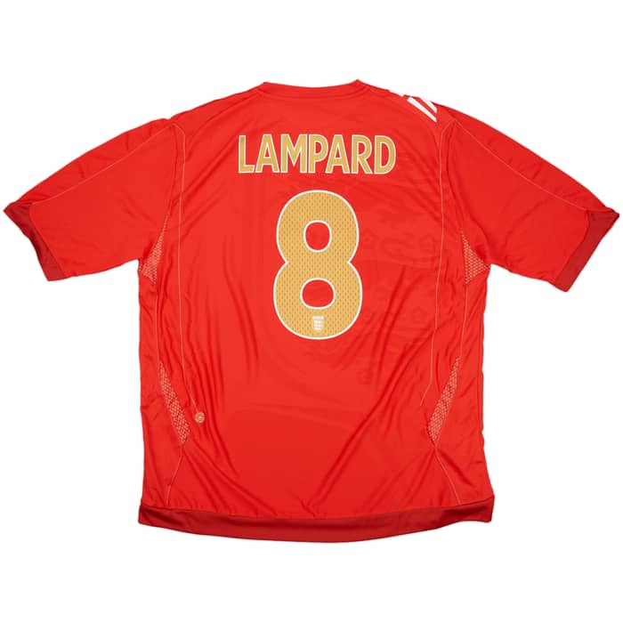 2006-08 England Away Shirt Lampard #8 (XXL)