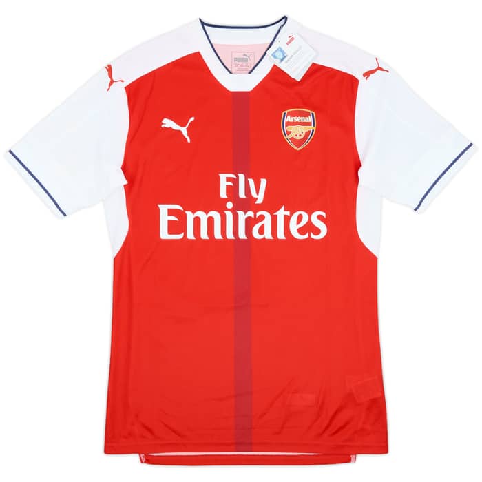 2016-17 Arsenal Player Issue Home ACTV Fit Shirt Ozil #11 (M)
