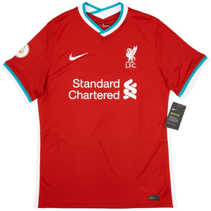 2020-21 Liverpool Home Shirt Salah #11 (L)