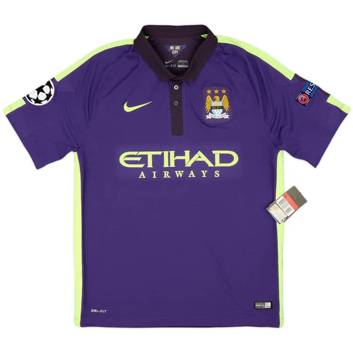 2014-15 Manchester City Third Shirt Wilfried #14 (L)
