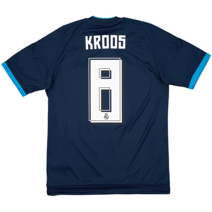 2015-16 Real Madrid Third Shirt Kroos #8 (S)