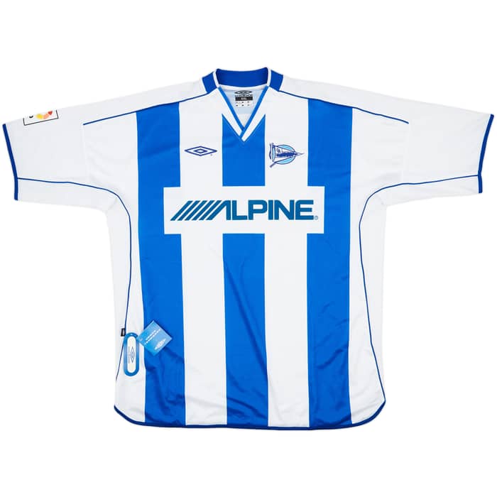 2002-03 Alaves Home Shirt (XXL)