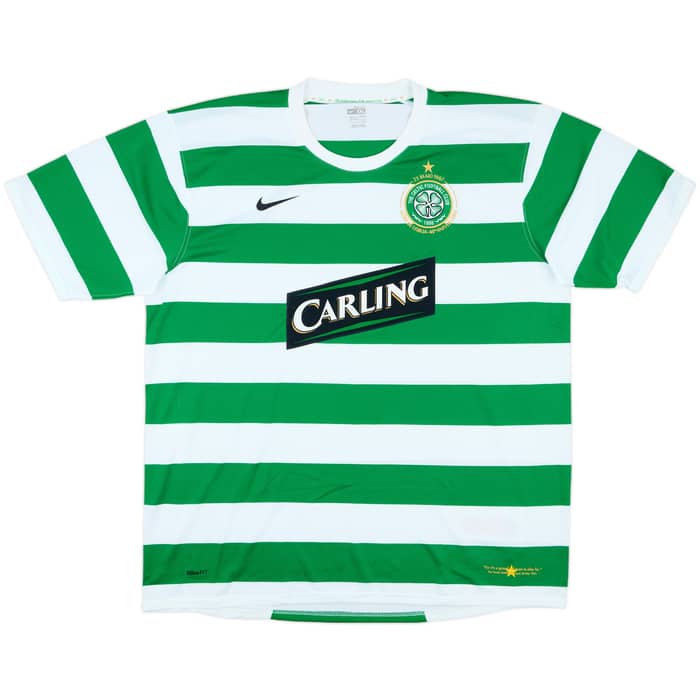 2007-08 Celtic Home Shirt Nakamura #25 (XXL)