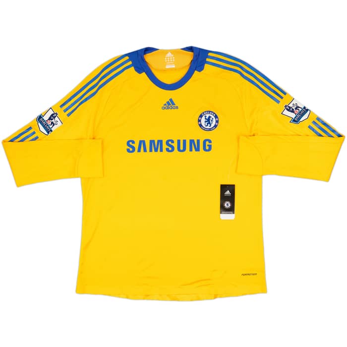 2008-09 Chelsea Player Issue Third L/S Shirt Drogba #11 (XXL)
