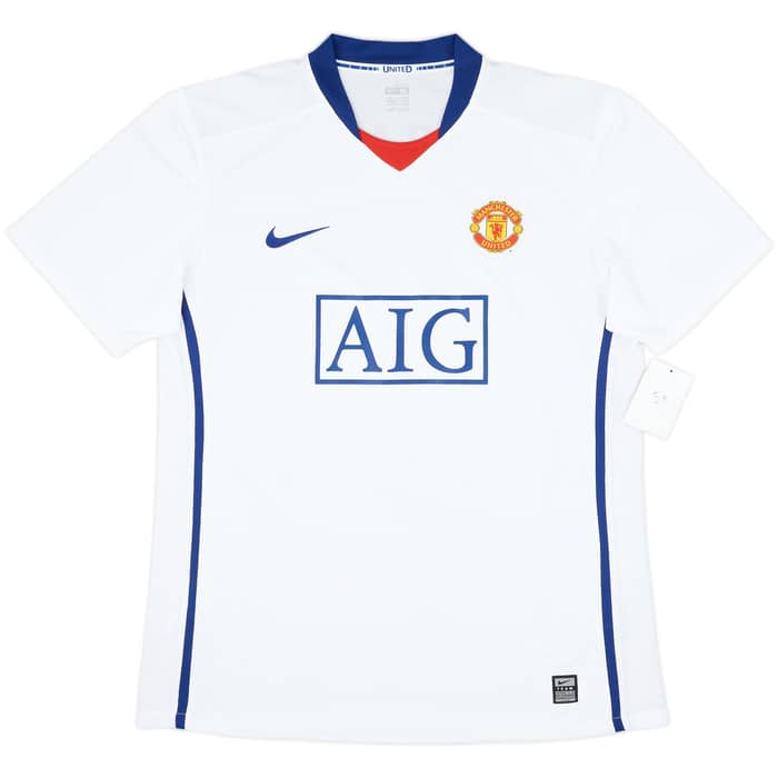 2008-10 Manchester United Player Issue Away Shirt Berbatov #9 (XL)