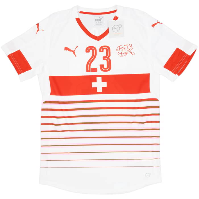 2016-17 Switzerland Away Shirt Shaqiri #23 (M)