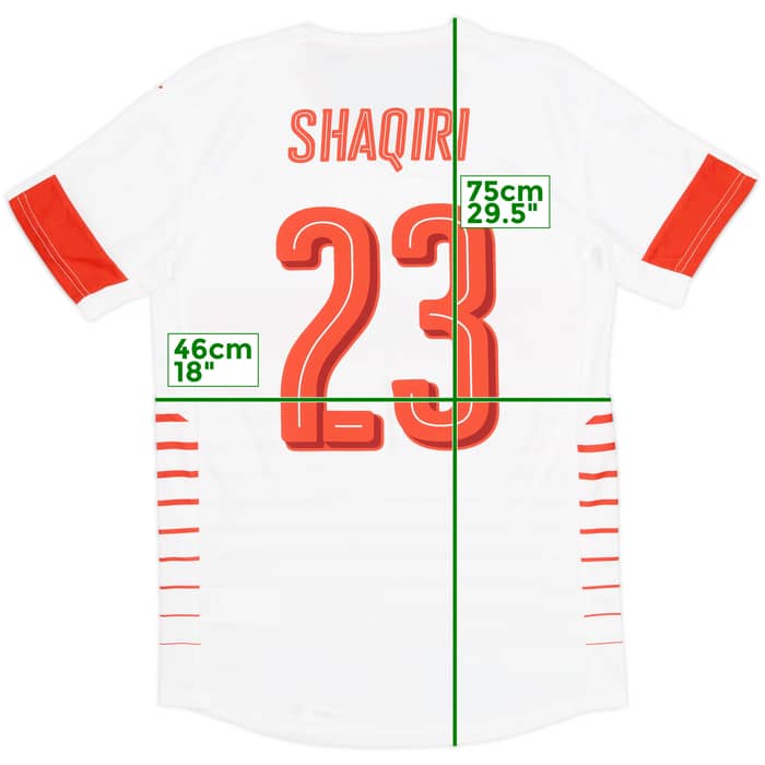 2016-17 Switzerland Away Shirt Shaqiri #23 (M)