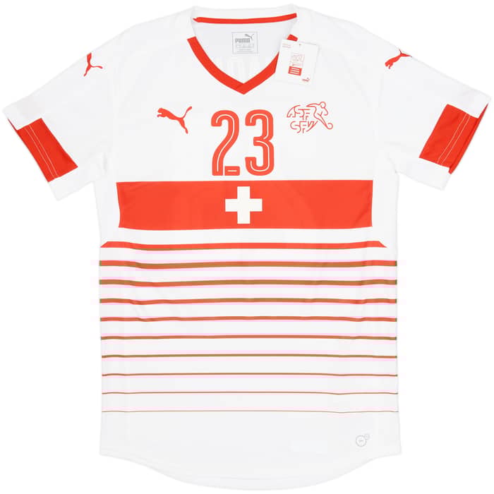 2016-17 Switzerland Away Shirt Shaqiri #23 (M)